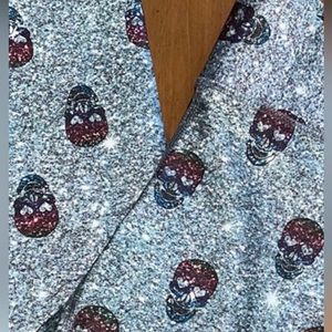 Terez skull leggings. NWT medium. Made in USA!